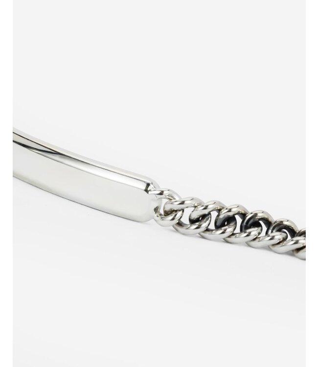 Mini Armband Essential Bar Zilver