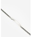 Mini Armband Essential Bar Zilver
