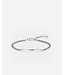 Mini Armband Essential Bar Zilver