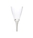 Zilverstad  Champagnergläser Smooth Set von 2 Silberfarbe Glas