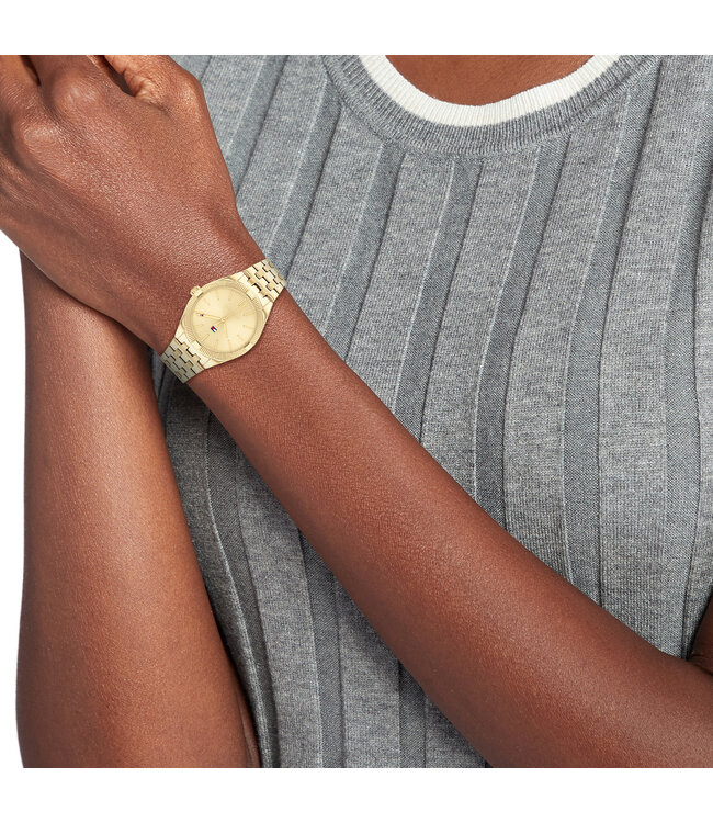 Tommy Hilfiger Tommy Hilfiger Rachel Dames horloge Staal gp Staal gp 34mm