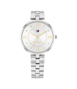 Tommy Hilfiger Ella Dames Staal Staal 34mm