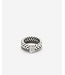 Buddha to Buddha Exclusive Barbara Double Ring Silver 8,3 mm 925 Sterling Silver – Free Engraving