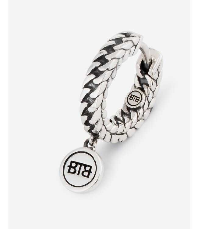 Buddha to Buddha Exclusieve Oorbel Esther Single Piece Verguld Zilver & Geelgoud 14k van 925 Sterling Zilver – Gratis Gravure