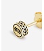 Buddha to Buddha Oorknopje Barbara Logo 14kt Goud Single Piece