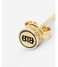 Buddha to Buddha Oorknopje Barbara Logo 14kt Goud Single Piece