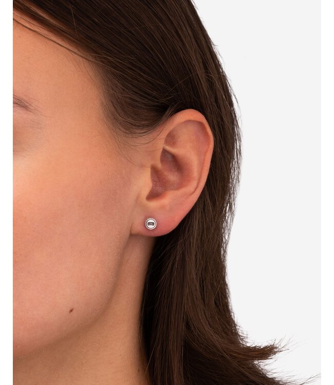 Buddha to Buddha Buddha to Buddha Barbara Logo Earstud Single Piece