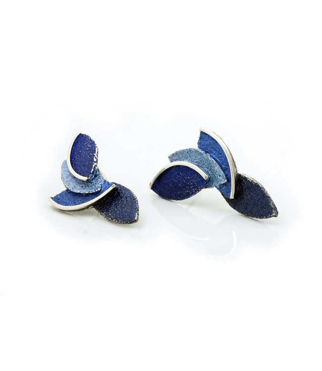 Arior Barcelona Eire blue earring