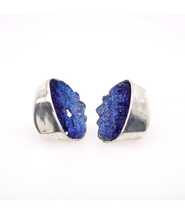 Arior Barcelona Gala electric blue small earrings
