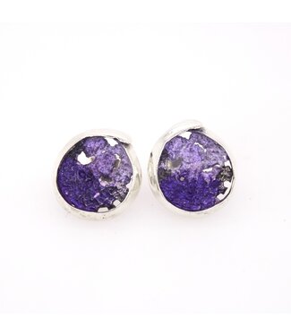 Arior Barcelona Small Violet Envit Earrings Lila petites