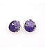 Arior Barcelona Small Violet Envit Earrings Lila petites