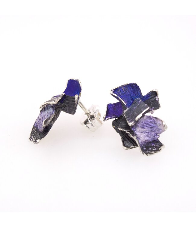 Arior Barcelona Violet Summum Oorbellen