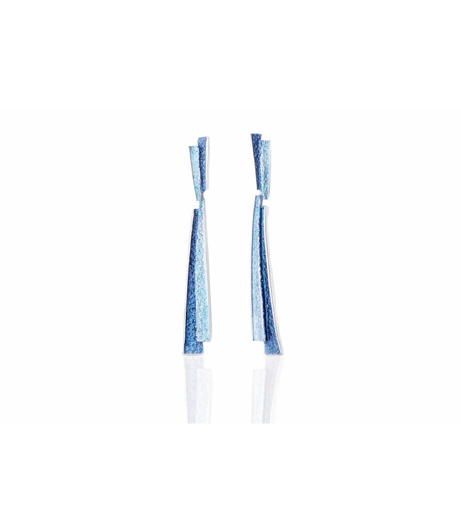 Arior Barcelona Troia formentera blue 2 pieces earrings