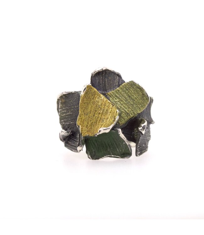 Arior Barcelona Summun Small Ring Verd Liquen