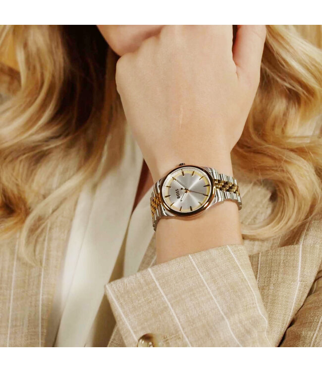 Boss Dames Staal Tweekleurig Graceful 36mm