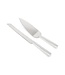 Zilverstad Tortenheber mit Messer Smooth Versilbert Lackiert Edelstahl