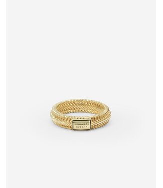 Buddha to Buddha Edwin Mini Ring Zilver & Ring Edwin Mini Verguld