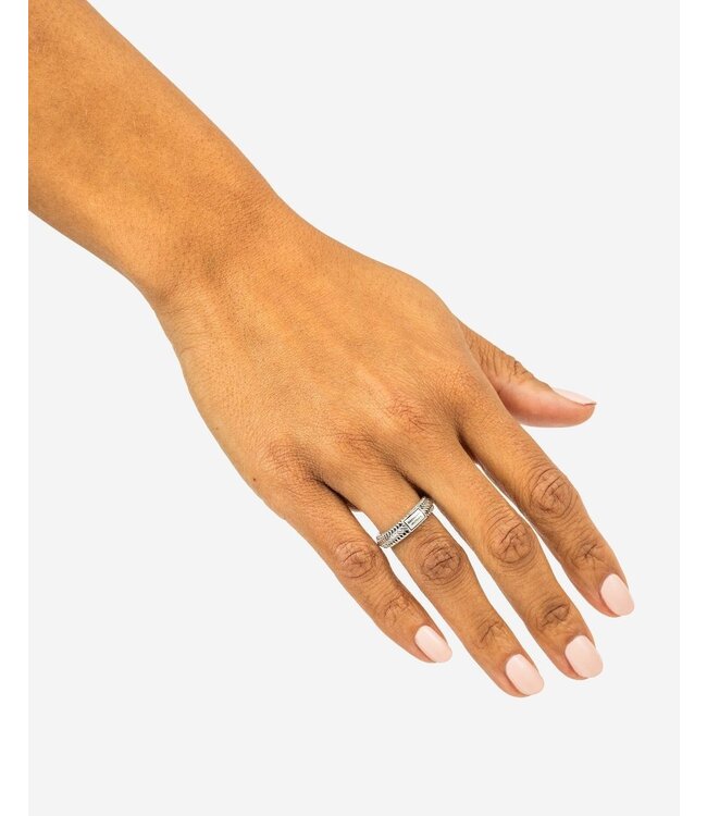 Buddha to Buddha Edwin Mini Ring Zilver