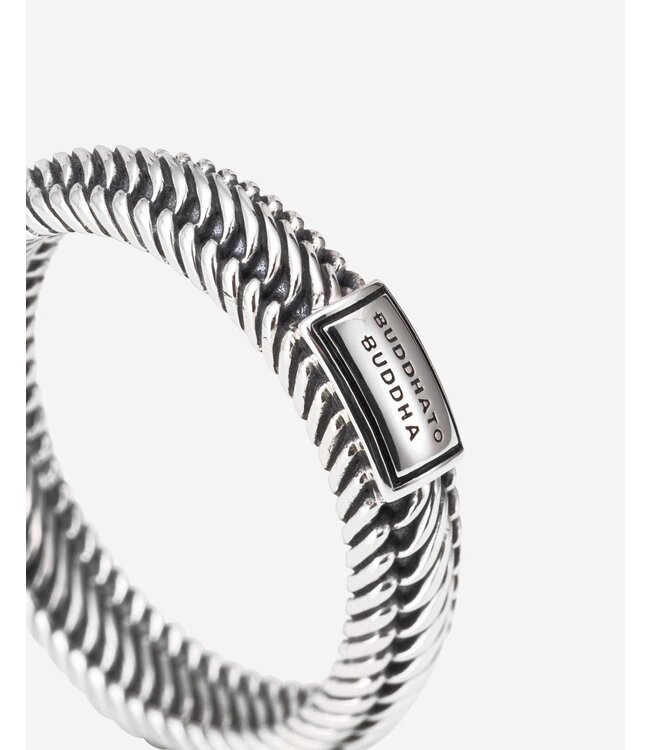 Buddha to Buddha Edwin Mini Ring Zilver