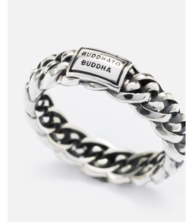 Buddha to Buddha Exklusives Ring Nathalie XS Silber & Ring Nathalie XS Verguld aus 925er Sterlingsilber – Gratis Gravur