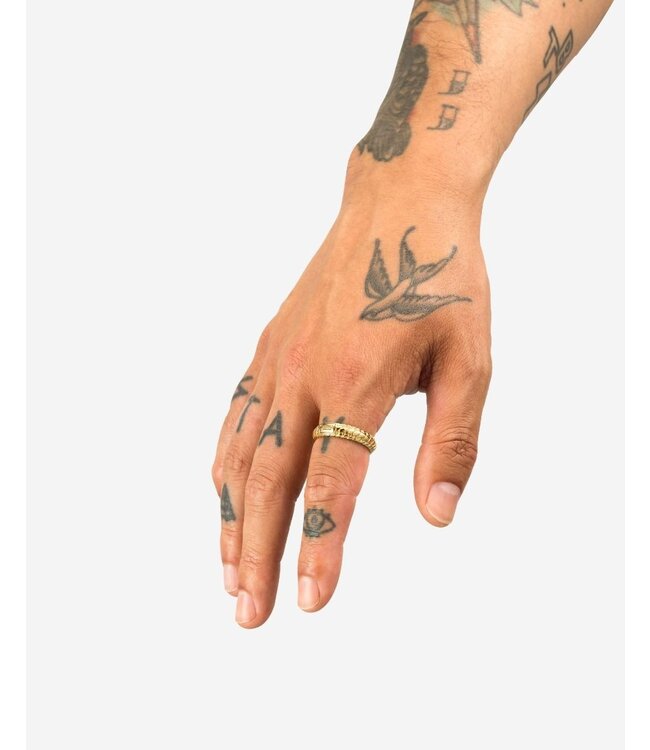 Ring Ben XS Verguld