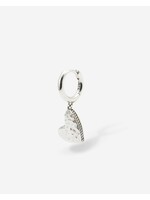 Buddha to Buddha Hart Hoop Oorbel Per Stuk