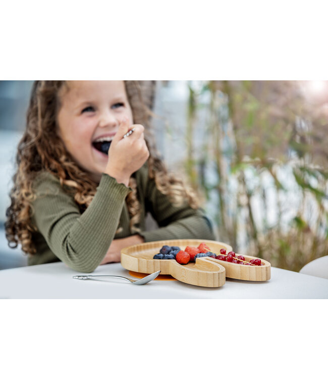 Zilverstad Bamboebord met Bestek Nijntje