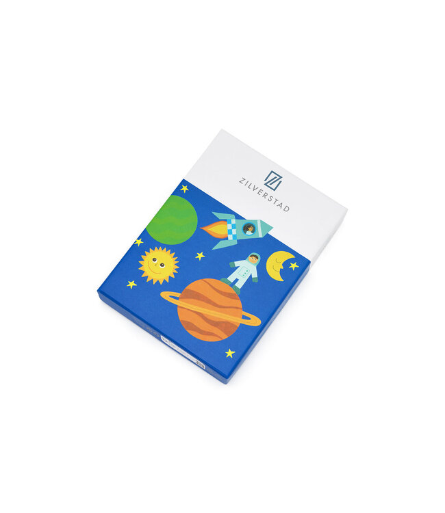 Zilverstad Kinderbestek Ruimte 4-delig RVS