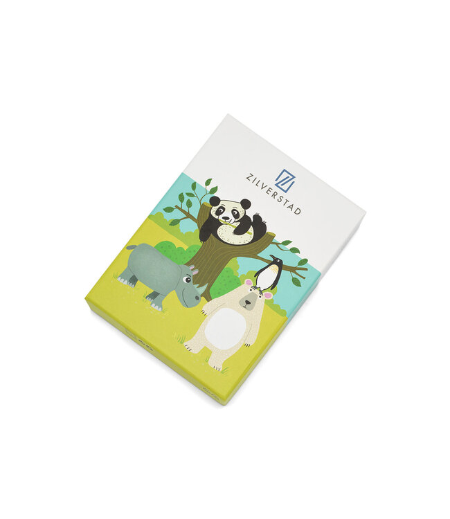 Zilverstad Kinderbestek 4-delig Wildlife