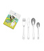 Zilverstad 4-piece Children's Cutlery Wildlife