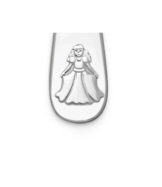 Zilverstad 4-piece Children's Cutlery Knights and Princesses