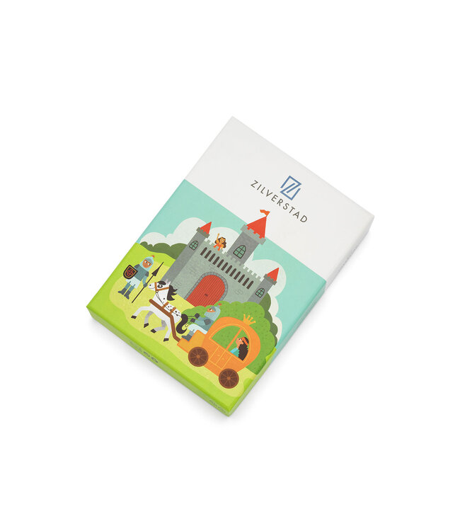 Zilverstad Kinderbestek 4-delig Ridders en Prinsessen