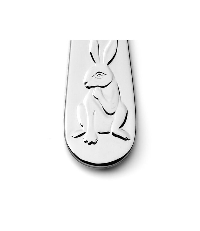 Zilverstad  Kinderbesteck Waldbewohner 4-teilig Edelstahl