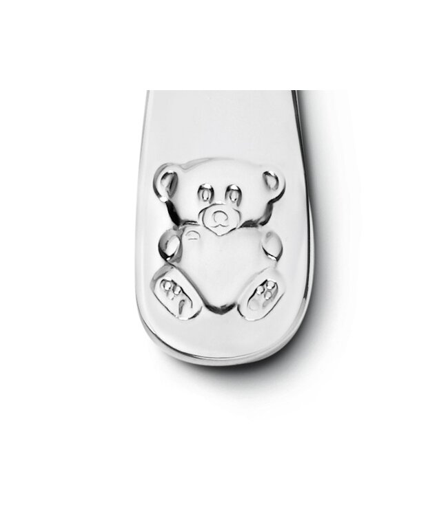 Zilverstad Bear with Heart Baby Cutlery Set 4-piece Stainless Stee