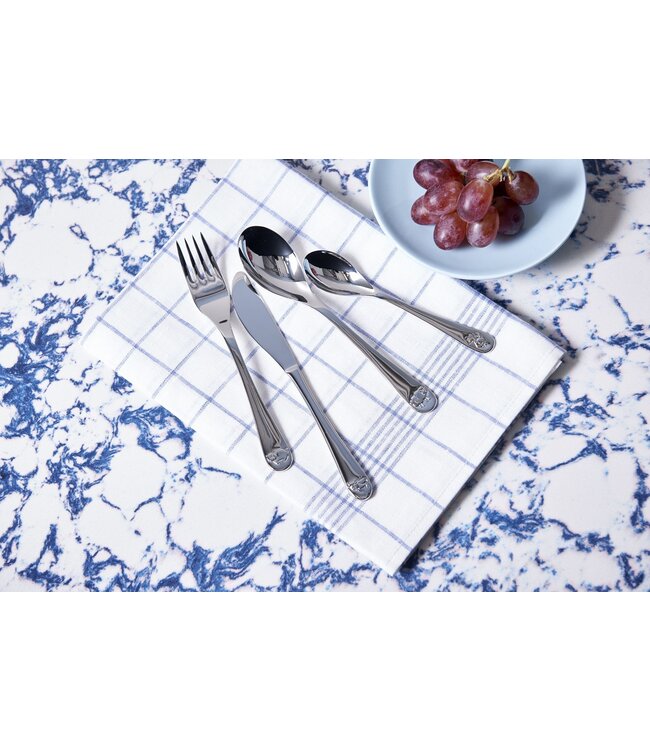 Zilverstad Kinderbesteck Bauernhoftiere 4-teilig Edelstahl