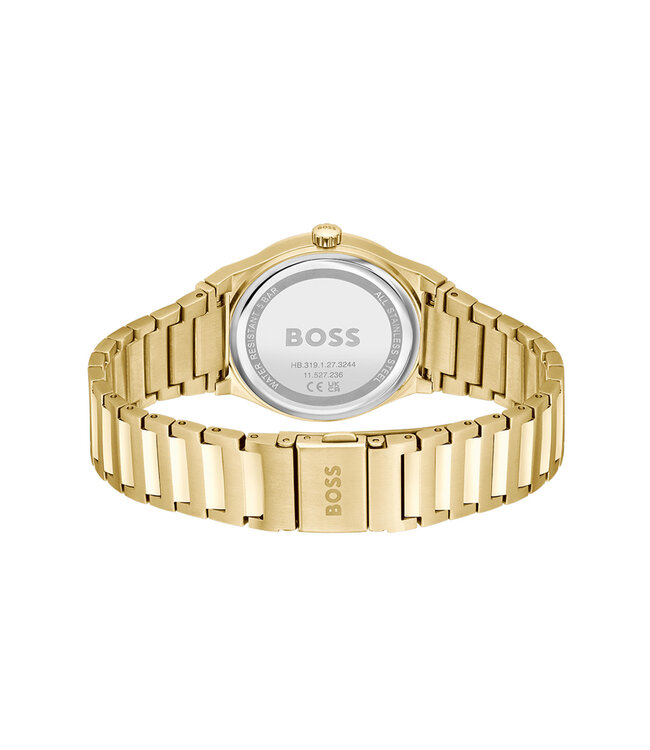Boss Boss Dames horloge Staal Goud van kleur CANDOR 35mm