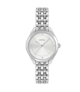 Boss Dames Staal Zilverkleurig Mae 30mm