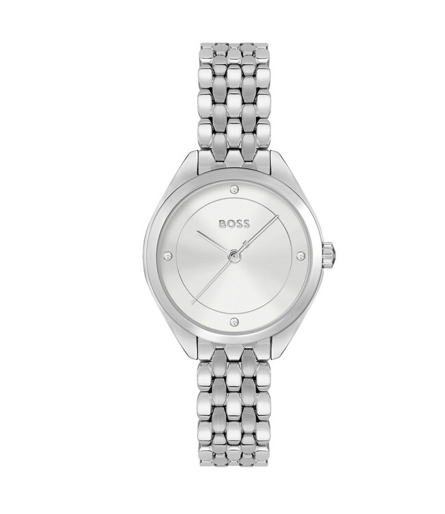 Boss Dames Staal Zilverkleurig Mae 30mm