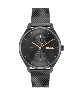 Boss Heren Ml Zwart Tyler 43mm