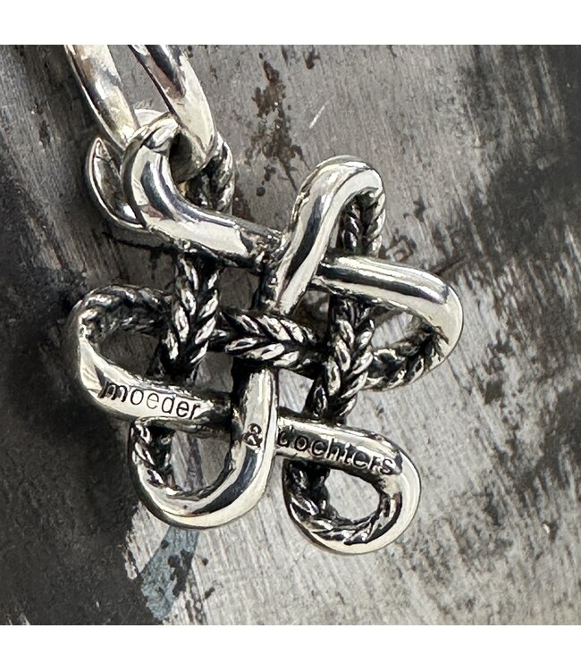 Buddha to Buddha Exclusive Endless Knot XS Hanger 925 Sterling Silver – Free Engraving