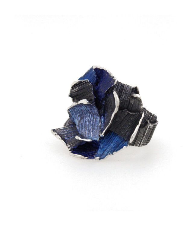 Arior Barcelona Summun big Ring Electric-blue