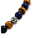 Buddha to Buddha Buddha to Buddha 45cm - Spirit Bead Mini Necklace Mix Sodalite Tiger Eye Silver