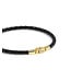 Buddha to Buddha Buddha to Buddha George Mini Leather Bracelet Black