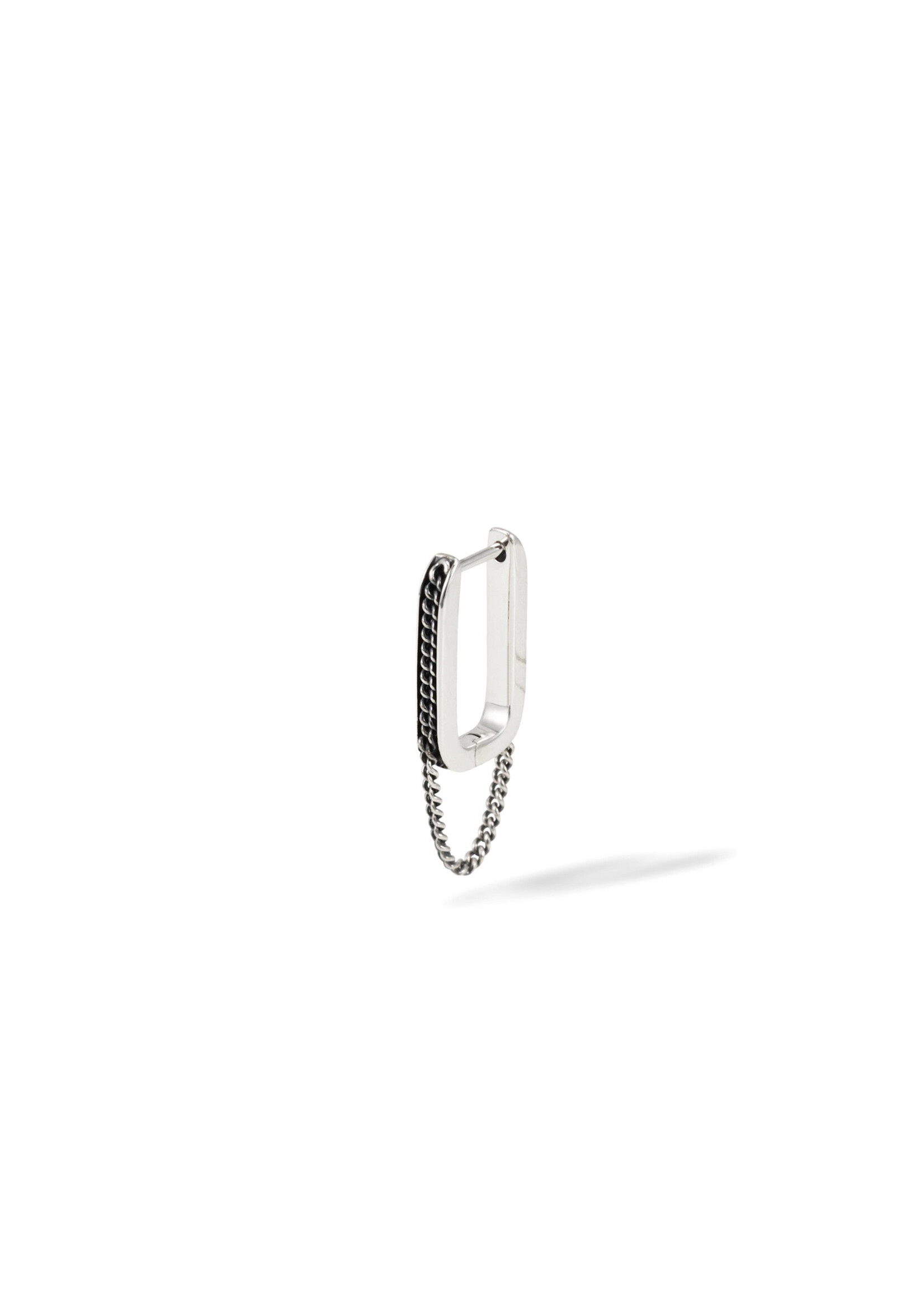 Buddha to Buddha Buddha to Buddha Essential Hoop Chainlink Oorbel Per Stuk