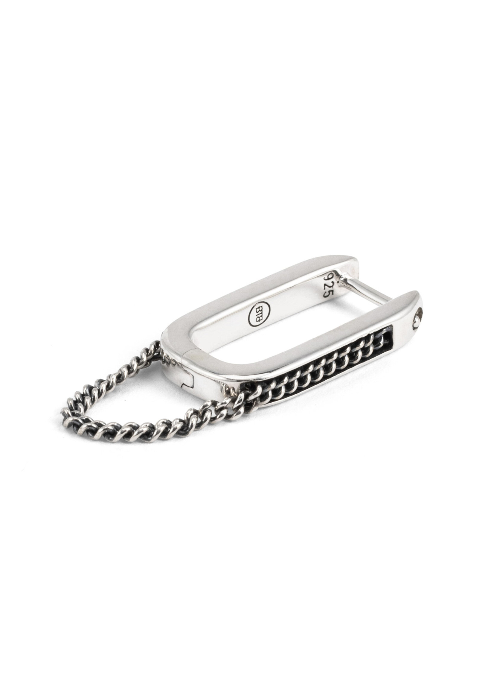 Buddha to Buddha Buddha to Buddha Essential Hoop Chainlink Oorbel Per Stuk