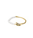 Buddha to Buddha Barbara Mini Parel Armband Goud Verguld