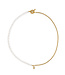 Buddha to Buddha Exklusives Barbara Mini Pearl Necklace aus 925er Sterlingsilber – Gratis Gravur