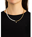 Buddha to Buddha Exclusieve Barbara Mini Pearl Necklace van 925 Sterling Zilver – Gratis Gravure