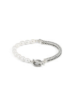 Buddha to Buddha Barbara XS Perle Armband Silber