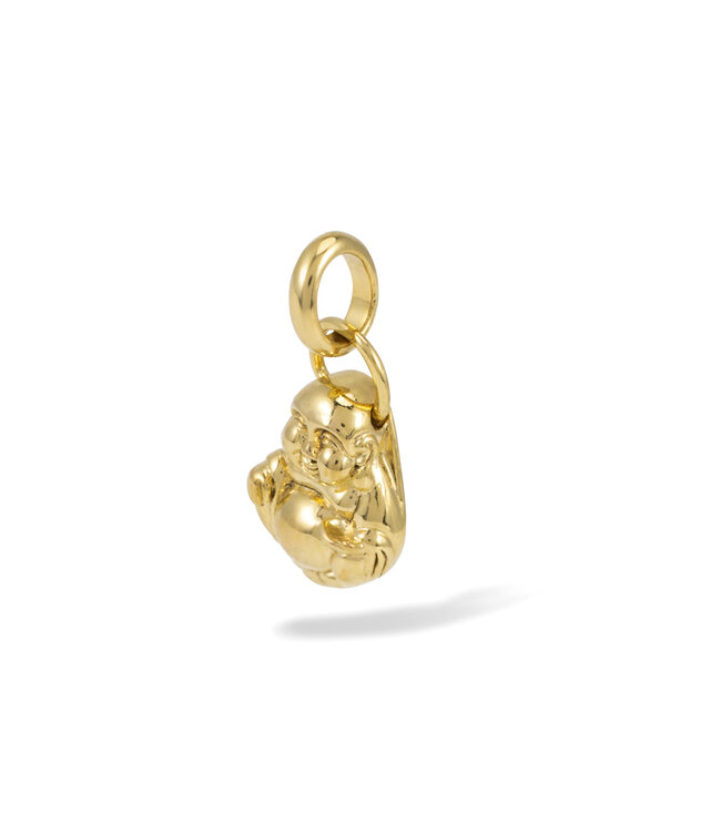 Buddha XS Hanger Verguld Zilver